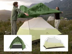 Naturehike Cloud Up 3 PRO Zelt - Weiß
