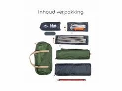Naturehike Spider 1-Personen-Zelt – Grün