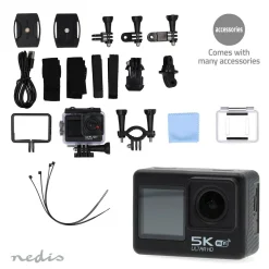 Nedis ACAM71BK Action Cam
