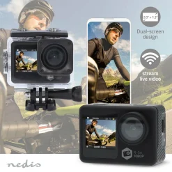 Nedis ACAM31BK Action Cam
