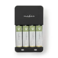 Nedis BACH05 NiMH-Akku-Ladegerät AA / AAA