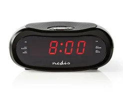 Nedis CLAR001BK Digital-Wecker-Radio - Schwarz