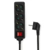 Nedis ESOC350F2BK 3-Fach Steckdosenleiste - 5 Meter