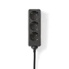 Nedis ESOC350F1BK 3-Fach Steckdosenleiste - 5 Meter