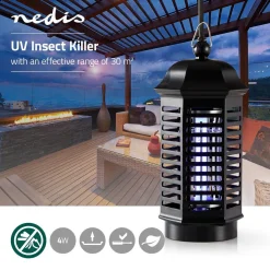 Nedis INKI110CBK4 Moskito Stop-Lichtfalle