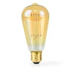 Nedis LBDE27ST64GD1 E27 LED-Filament-Lampe