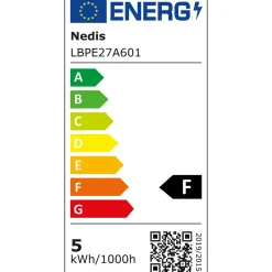 Nedis LBPE27A601 E27 LED-Lampe