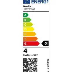 Nedis LBRDE27PS165AR E27 LED-Filament-Lampe