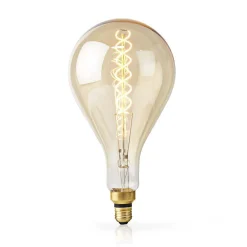 Nedis LEDBTFE27A160 E27 LED-Filament-Lampe