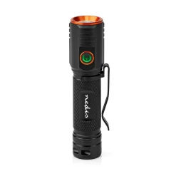 Nedis LTRR20WBK LED-Taschenlampe - Schwarz