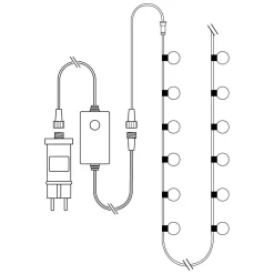 Nedis WIFILP02C48 SmartLife-Dekorationsleuchten