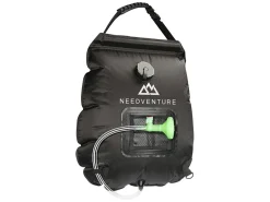 needventure® 20 Liter Campingdusche - Schwarz