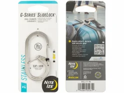Nite Ize G-Series Karabijnhaak Slidelock #4