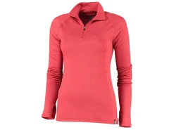 Nomad Rough Zip Damen Thermoshirt - Pink