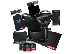 NomadiQ BOATING tragbares Grill-Set - Black