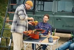 NomadiQ Modell 3.0 tragbarer Gasgrill - Red