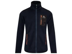 Nordberg Noa Navy Melange Herren Fleecejacke
