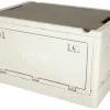 Norlander faltbare Kiste mit Holzdeckel - Off White