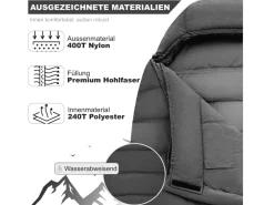 Norskskin Ultralight 800 gr Mumienschlafsack - Links