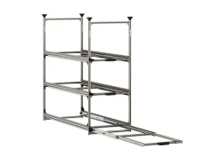Nova Racks Serie M 3 Ebenen Seitenauszug 40x120x132 cm