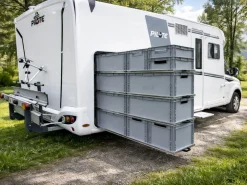 Nova Racks Serie M 3 Ebenen Seitenauszug 40x120x132 cm
