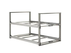 Nova Racks Serie V 2 Ebenen Heckauszug - 60x120x65 cm