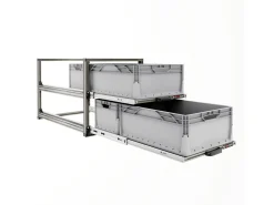 Nova Racks Serie V 2 Ebenen Heckauszug - 40x90x55 cm