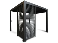 Novum Mirador 93 x 238,25 Louvre Shutter Jalousiepaneel - Black