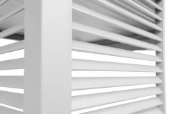 Novum Mirador 3M 93 x 238,25 Louvre Shutter Paneele - White
