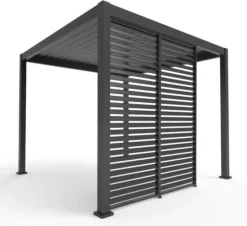 Novum Mirador 4M 123,5x238,25 Louvre Shutter Paneele - Black