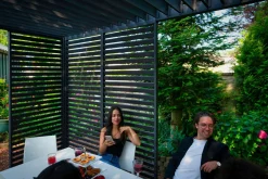 Novum Mirador 4M 123,5x238,25 Louvre Shutter Paneele - Black