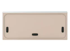 NRF 700 x 300 mm getöntes Klappfenster mit Doppelverglasung - Bronze