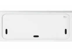 NRF 700 x 300 mm getöntes Klappfenster mit Doppelverglasung - Grey