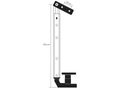 Obelink 22,5 cm Fensteraussteller Polyfix mit Klicksystem - Links