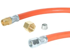 Obelink 1/4" Links x 10 mm Gasschlauch - 40 cm