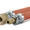 Obelink 1/4" links x Schnellkupplung PVC-Gasschlauch - 3 Meter