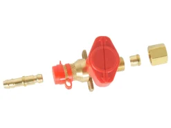Obelink 8 mm Klemmverbindung x Schnellkupplung-Absperrhahn