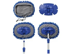 Obelink 165 teleskopische Mikrofaser-Waschbürste - Blau