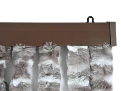 Obelink 200 x 100 Flauschvorhang - taupe