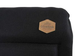 Obelink Abruzzo Superlight 120 und Corsa Black Tisch mit Klappstühle