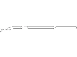 Obelink Aluminium Andruckstange Quick