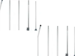 Obelink Aluminium Quick Set Andruckstangen