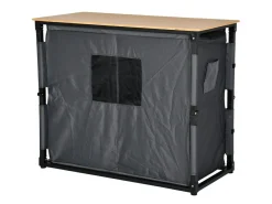 Obelink Bamboo Quick Schrank - Black
