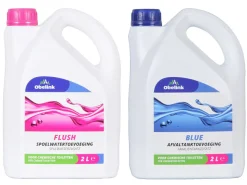 Obelink Blue Toilet Sanitärflüssigkeit und Flush Spülwasserzusatz