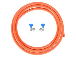 Obelink Gasschlauch mit Schlauchklemmen - 3 m