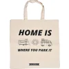 Obelink Home is where you park it Canvas Tasche