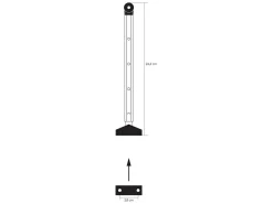 Obelink Klick-Klack Fensteraussteller - 24,4 cm
