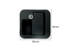 Obelink Pro Tec Türschloss - Black