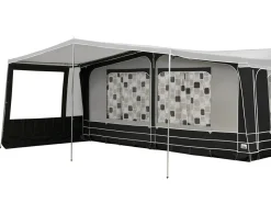 Obelink PVC Vorzelt Vordach Größe 16 (298 - 308 cm) Anthrazit