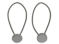 Obelink Set Gummischlaufen mit flachem Knopf - 14 cm